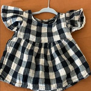 Gingham blouse